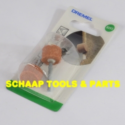 Slijpen Stiftsteen aluminiumoxide cilinder 15,9mm per 2 verpakt | 8193